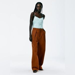 Arun Suiting Asymmetrical Pleat Stella Pant
